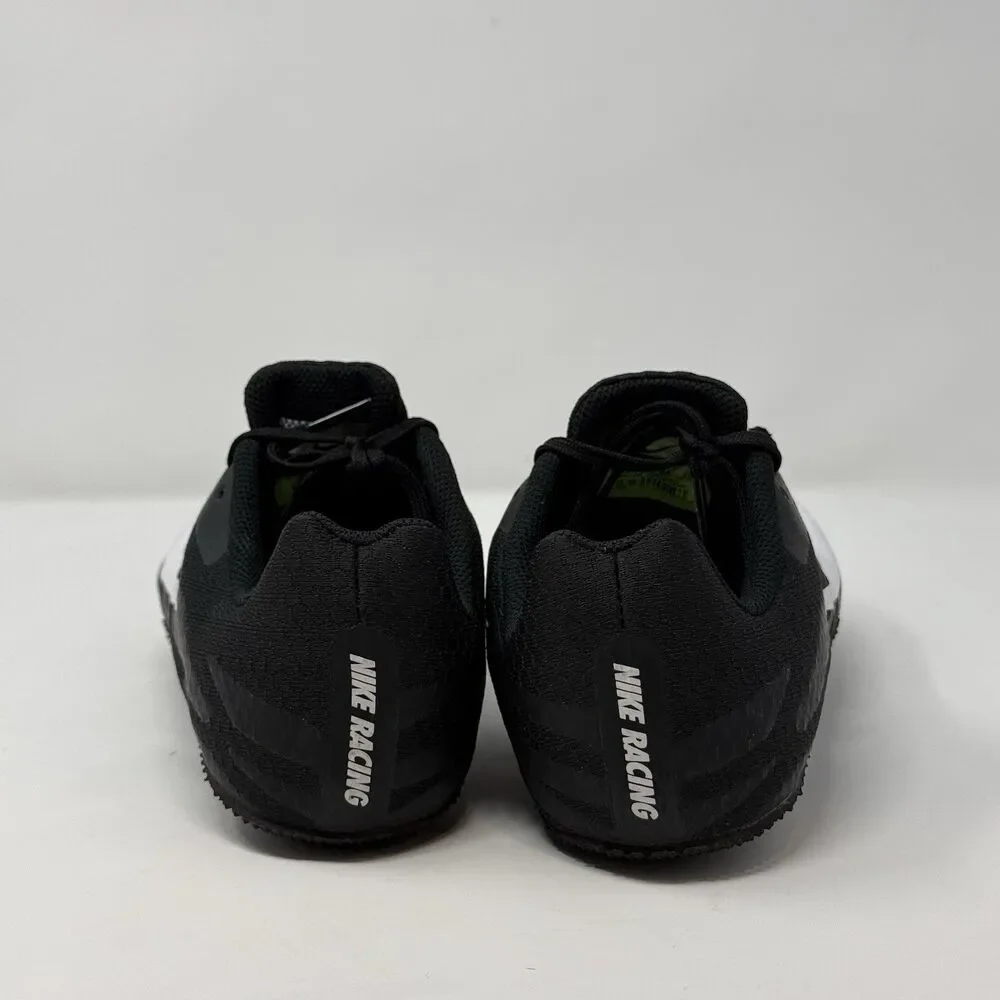 Nike Zoom Rival S 9 Black White Mens Size 8.5 Track & Field Sprinting Shoes